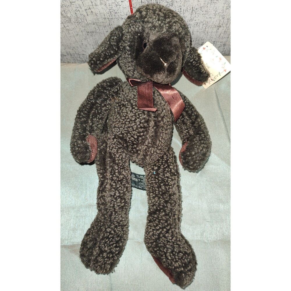 Russ Berrie Lil Trubbles Brown Lamb 14" Plush NWT